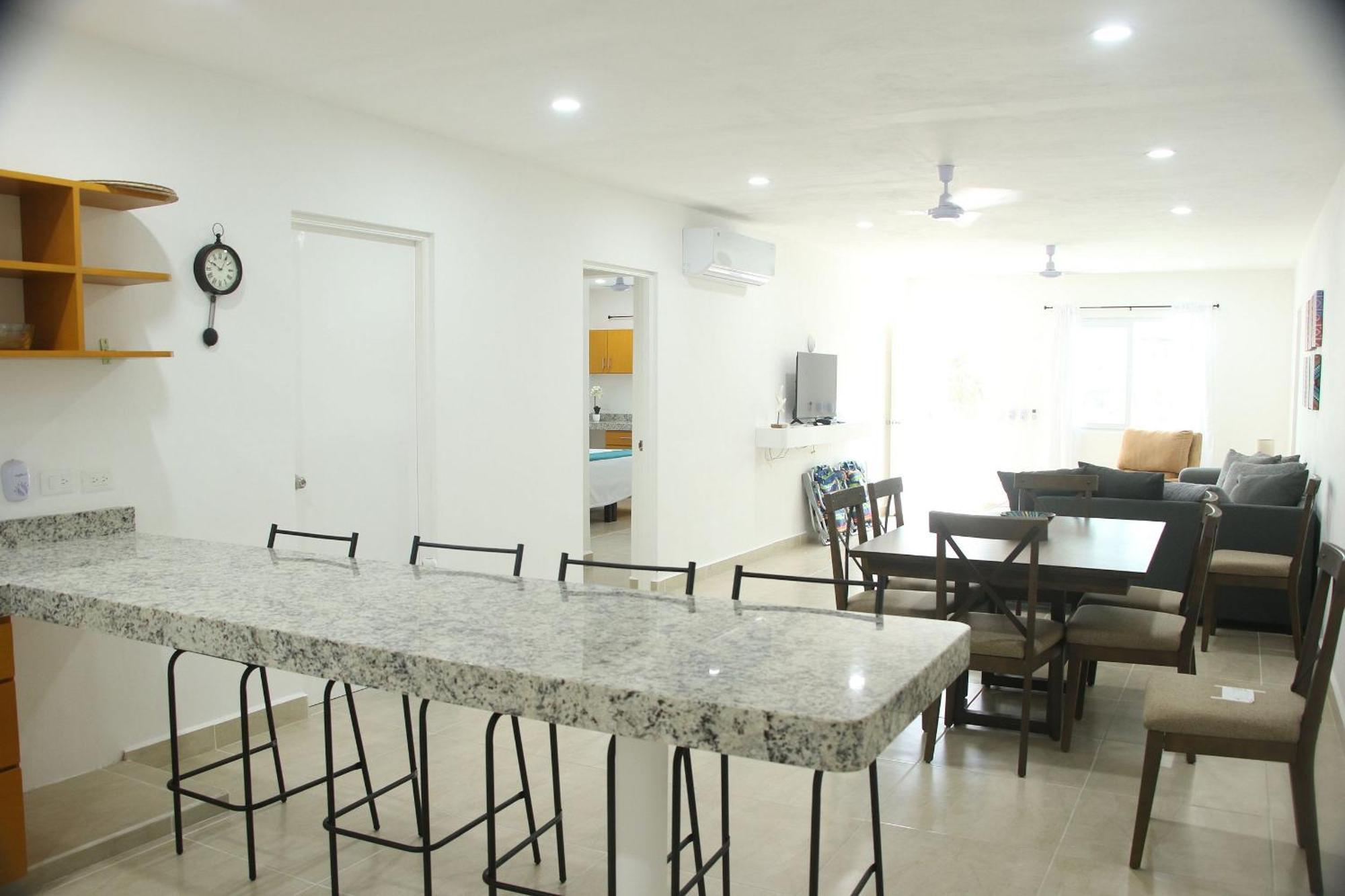Ferienwohnung Edifico Con Departamentos Amplios Cerca De La Playa Puerto Morelos Exterior foto